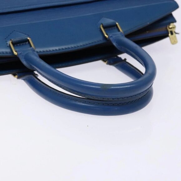 LOUIS VUITTON Epi Riviera Hand Bag Blue M48185 LV Auth 141384 - Picture 8 of 16